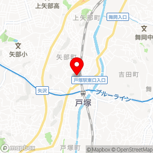 ファミリーマート サンズ戸塚駅北店の地図