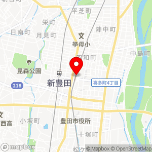 ファミリーマート 豊田市駅店の地図