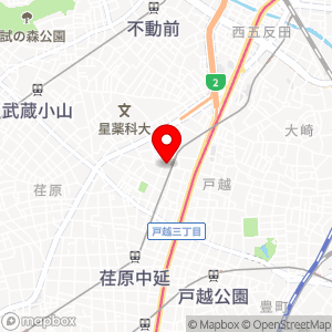 セブン-イレブン 戸越銀座駅西店の地図