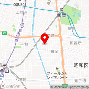 名鉄協商パーキング 福江1丁目の地図