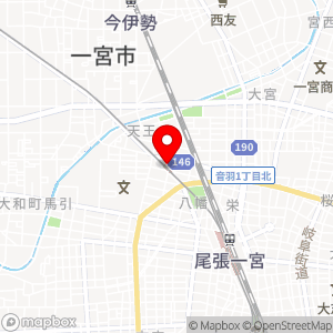 名鉄協商パーキング 西一宮駅前第2の地図
