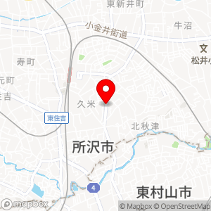三井のリパーク 所沢北秋津第4の地図