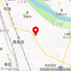 三井のリパーク 川崎古市場の地図