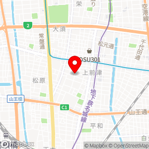 三井のリパーク 上前津の地図