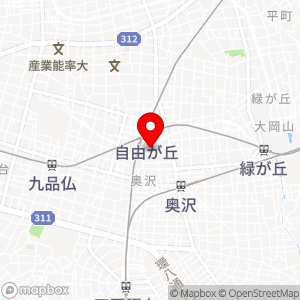 コインパーク 自由が丘の地図