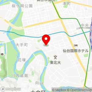 ラッキーパーキング 一番町1丁目の地図
