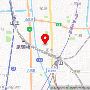 ファミリーマート 金山正木橋店の地図