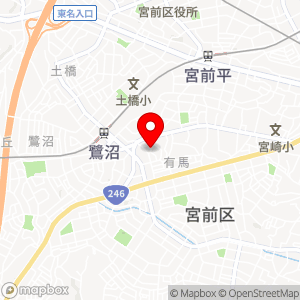 三井のリパーク 川崎有馬1丁目の地図