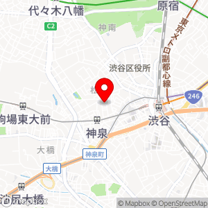 コインパーク 渋谷円山町の地図