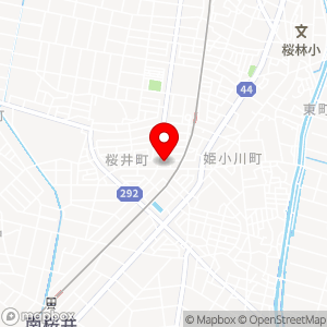 ローソンストア100 安城桜井店の地図