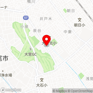ふわふわ 上尾泉台店の地図
