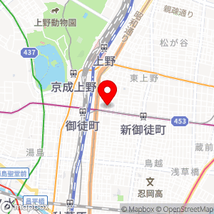 NTTル・パルク 東上野第1の地図