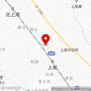 上尾市上町２丁目駐車場の地図