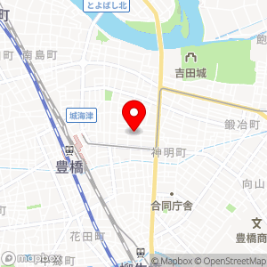 名鉄協商パーキング 豊橋広小路の地図