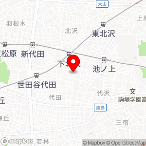 SANパーク 下北沢 4の地図