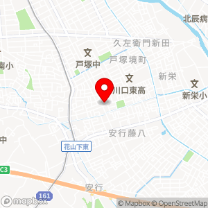 ミニストップ 川口長蔵店の地図
