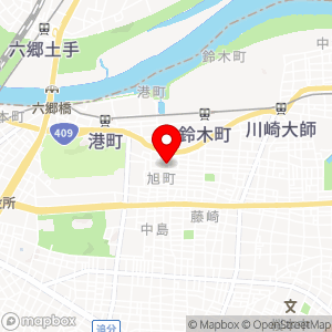 ローソンストア100 川崎旭町店の地図