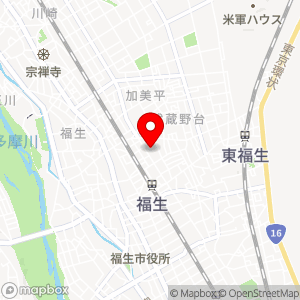セブン-イレブン 福生駅東店の地図