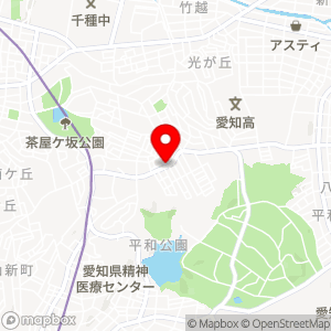 名鉄協商パーキング 自由ケ丘の地図