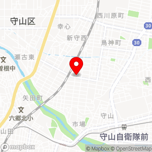 ファミリーマート 守山金屋一丁目店の地図