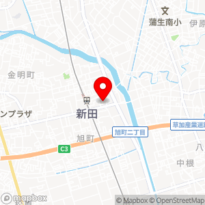タイムズ 新田駅前の地図
