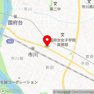 タイムズ マックスバリュエクスプレス市川店の地図