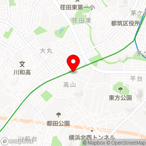 ファミリーマート 都筑ふれあいの丘駅前店の地図
