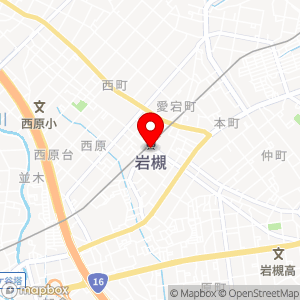 ファミリーマート 岩槻駅東口/S店の地図