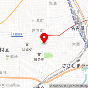 名鉄協商パーキング 黄金通第2の地図