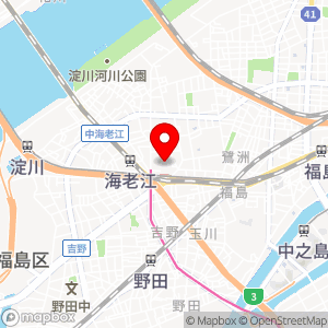 イオン スタイル野田阪神の地図