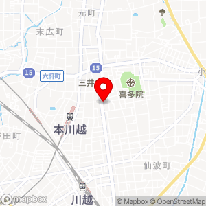 ファミリーマート 川越通町店の地図