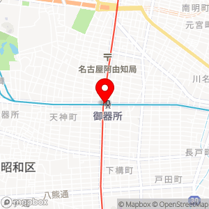 ローソン S名古屋地下鉄御器所駅の地図