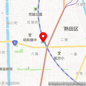 名鉄協商パーキング 六番町第3の地図
