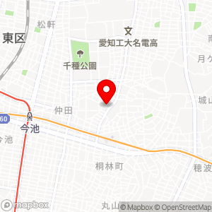 名鉄協商パーキング 池下北第8の地図