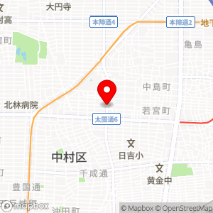 名鉄協商パーキング 名楽町の地図