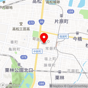 セブン-イレブン 高松南新町南店の地図