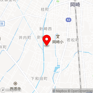 バロー 岡崎店の地図