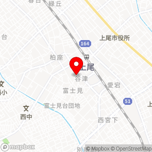 ローソン 上尾谷津観音前の地図