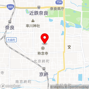 三井のリパーク 奈良鳴川町の地図
