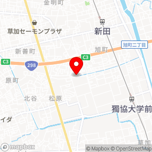 セイコーマート 草加新善町の地図