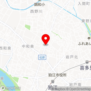東都パーク 狛江9の地図