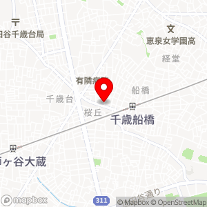 ユアー・パーキング 千歳船橋第3の地図