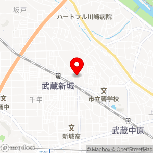 まいばすけっと 上小田中3丁目店の地図