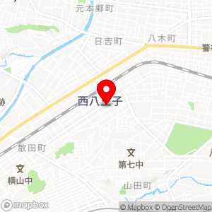 スーパーアルプス 西八王子店の地図