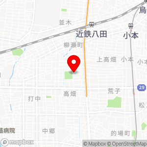 高畑４丁目駐車場の地図