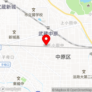 Parking in 下小田中2丁目の地図