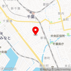 千葉新宿第２駐車場の地図