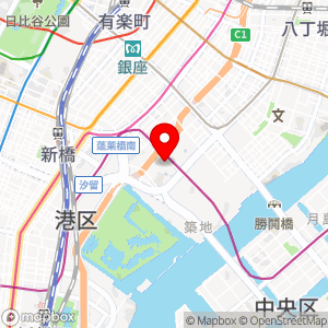 ファミリーマート 築地五丁目店の地図