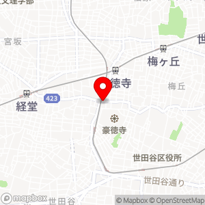 ローソンストア100 世田谷豪徳寺店の地図