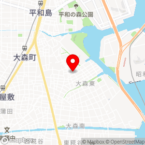 ナビパーク 大森東第1の地図